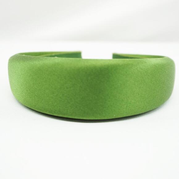 Prada Green Silk Padded Hair Headband - Picture 4 of 9